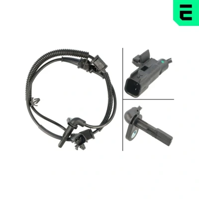 Bild av ABS givare, Sensor, hjulvarvtal, Fram, höger eller vänster, chevrolet,opel,vauxhall, 013329258, 013470637, 12 47 004, 12842463, 13329258