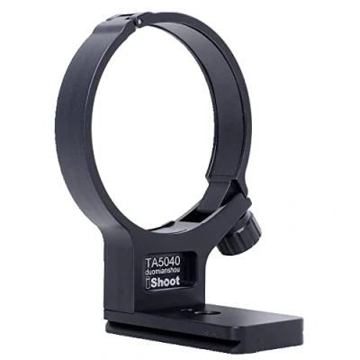 Bild av Stativmontering ring linskrage kompatibel med Tamron 50 400 mm f/4,5 6,3 Di III VXD A067, linsstödhållare konsol botten är Arca Swiss Fit snabbkopplingsplatta laxstjärtsspår