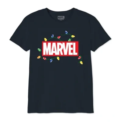 Bild av Marvel T shirt för pojkar, Marinblå, 6 År