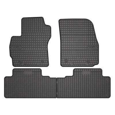 Bild av FROGUM 0863 Ensemble de tapis sol Caoutchouc avant et arrière 4 noir Sur mesure MAZDA: 5