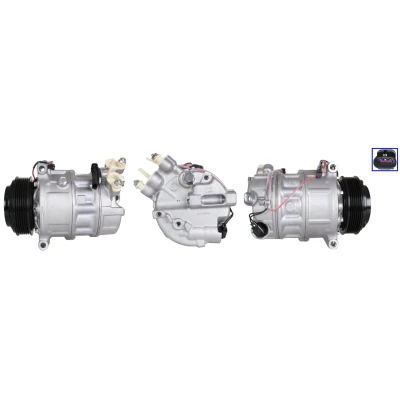 Bild av LUCAS ACP01235 Kompressor PAG 46 YF R134a, R1234yf LAND ROVER: Range Rover Sport, Discovery 4, JAGUAR: XJ Sedan