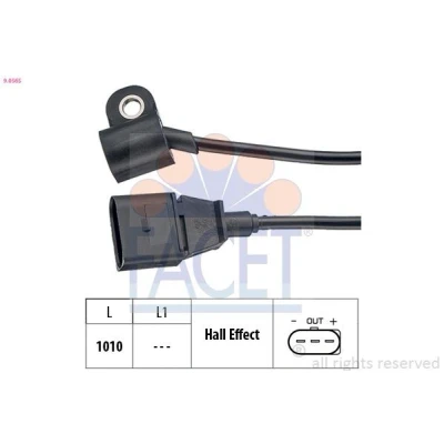 Bild av FACET 9.0789 Capteur d&#039;impulsions PEUGEOT: 3008 I, 308 II 3/5 portes, 208 I CITROËN: DS3 3 C4 Grand Picasso 2, 2