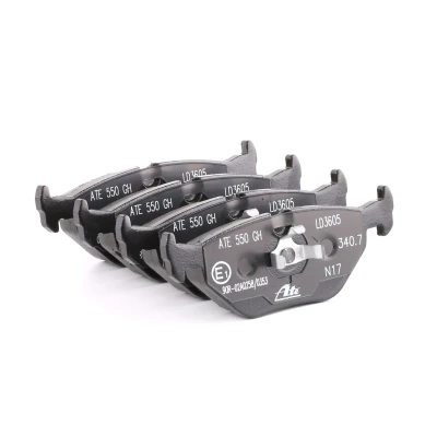 Bild av ATE Ceramic 13.0470 3605.2 Jeu de plaquettes frein préparé pour indicateur d&#039;usure, contact signal d&#039;usure exclu BMW: 3 Berline, Compact