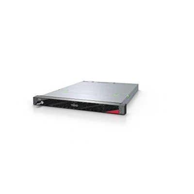 Bild av Fujitsu PRIMERGY RX1330 M5 Server kan monteras i rack 1U 1 x Xeon E 2388G upp till RAM 32 GB ingen HDD Gigabit Ethernet skärm:
