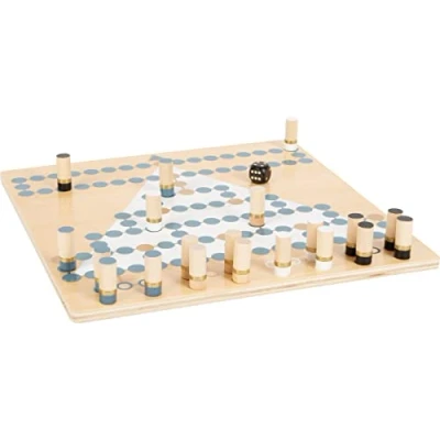 Bild av Small Foot Barricade and Halma Wooden Board Game