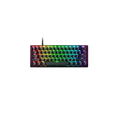 Bild av Razer Huntsman V3 Pro Mini Analogt optiskt e sporttangentbord i 60 procent format (snabblåsläge, Snap Tap, multifunktionsknappar, kompakt form, Doubleshot PBT tangentkåpor) DE layout, svart