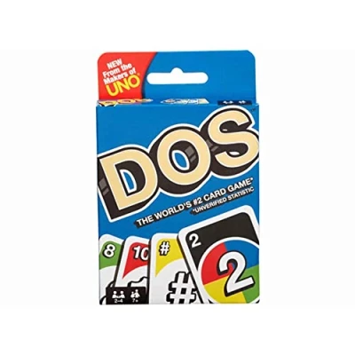 Bild av Mattel Games UNO DOS CARD Brädspel för barn, Storlek: One Size, Multi coloured