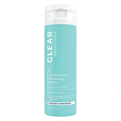 Bild av Paula&#039;s Choice CLEAR Regular Strength 2% BHA Peeling Exfolierar Huden med Salicylsyra Bekämpar Finnar, Pormaskar och Forstorade Porer Normal till Blandad Hud 118 ml