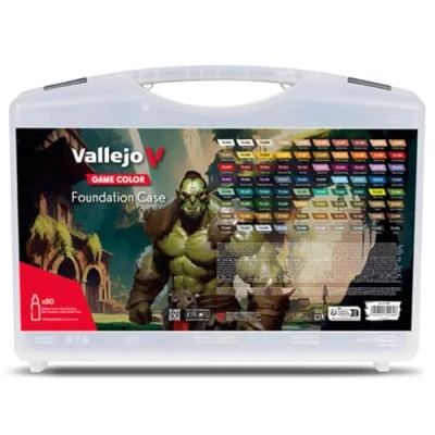 Bild av Vallejo 772180 färgfodral Game Color, 80 x 18 ml