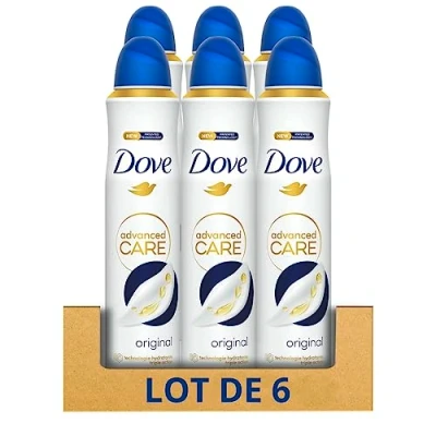 Bild av Dove Original Advanced Care Deodorant, 200 ml, 6 st