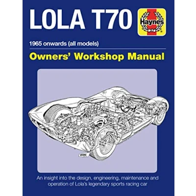 Bild av Lola T70 Owners&#039; Workshop Manual: 1965 onward (all models)
