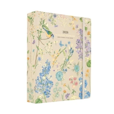 Bild av Kokonote Academic Diary 2025 2026 Week To View Seasonal Flowers Planner With Stickers, Student Essentials For University, Back School Stationery