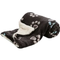 Bild av Trixie Jimmy blanket soft plush 100 x 70 cm taupe/beige