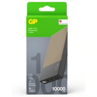 Bild av GP PowerBank M2+ 10000mAh Beige 10000 mAh
