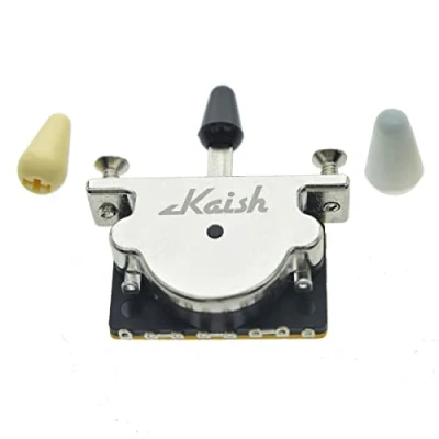 Bild av KAISH Heavy Duty 3 vägs gitarr pickup spak brytare väljare för Strat Tele med plastspetsar