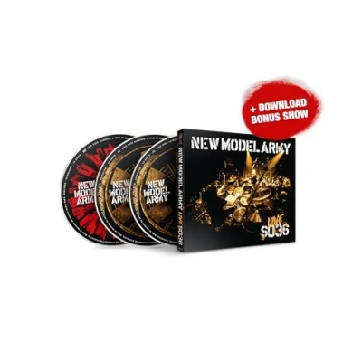 Bild av New Model Army Live So36 (CD+DVD)