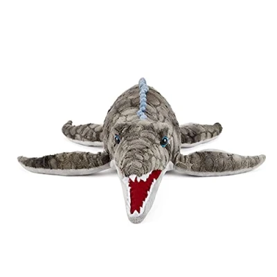 Bild av Zappi Co Childrens Uppstoppad mjuk gosedjur Mosasaurus Dinosaurie leksak (38 40cm längd) Safari animals Collection Plush Teddy New Born Child First