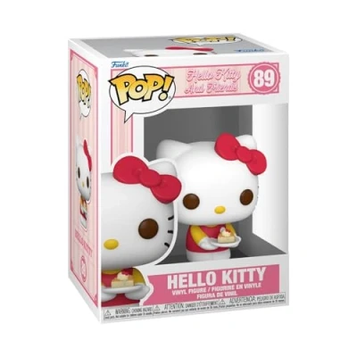 Bild av Funko POP! Sanrio: HK Hello Kitty Samlarobjekt Vinylfigur Presentidé Officiell Merchandise Leksaker för barn och vuxna Fans av tecknade serier Modellfigur samlare utställning