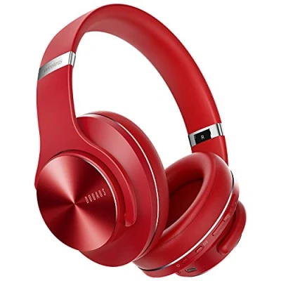 Bild av DOQAUS Bluetooth Hörlurar Over Ear, 90 Timmars Speltid, BT5.3 Trådlösa med Mikrofon, 3 EQ Lägen,Vikbara HiFi Stereo Bashörlurar,Mjuka Hörselkåpor av Minnesprotein för PC Telefon (Militärgrön)
