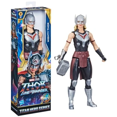 Bild av Hasbro Marvel Avengers Titan Hero Series Mighty Thor Toy, 30 cm scale Thor: Love and Thunder Figure for Children Aged 4 Up