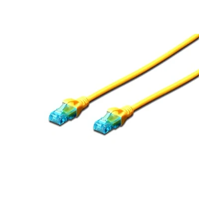 Bild av DIGITUS Ecoline patch cable 2 m yellow Gul meter