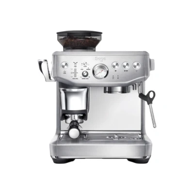 Bild av Sage the Barista Express™ Impress, kaffemaskin med mjölkskummare, SES876BSS, Bean to Cup