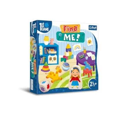 Bild av Trefl 02345 Först, brädspel för de minsta, föremål, kooperativa småbarn, stora element, lekfullt lärande, lek barn från 2,5 år game, Hitta mig