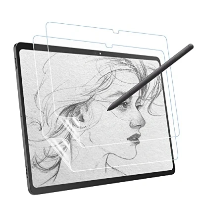 Bild av MoKo 2 Pack Paper Screen Protector for Samsung Galaxy Tab S10 Plus 2024/S9 FE Plus/Tab S9 S7 5G/Tab S8 12.4&quot;,Paper Feeling Film Writing S Pen, Anti Glare Film, Matte