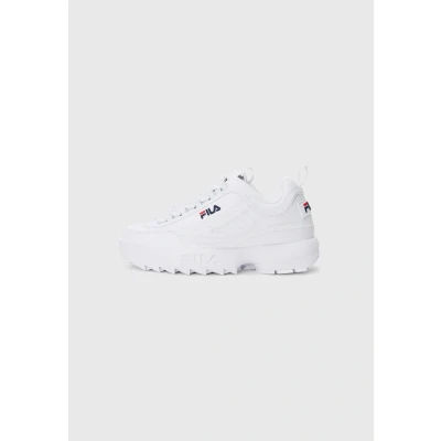 Bild av Fila Disruptor KIDS Teens Unisex Sneakers för barn, Storlek: 39, White Förstklassig skinnimitation