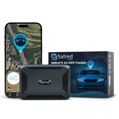 Bild av Salind 11 4G Version GPS Tracker for Cars, Motorcycles, Lorries and much more integrated Magnet fixed secure Placement Long Battery Life with worldwide real Time Tracking