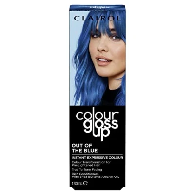 Bild av Clairol Färgglans upp, tillfällig färgglans, ur det blått, 130 ml