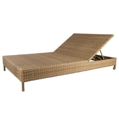 Bild av Cane line Rest Sunbed, Double Solstol Natural, Flat Weave W197 x D136 H82 SH34 cm