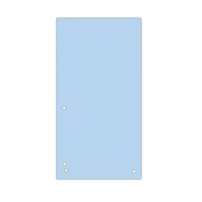 Bild av DONAU Flikar, kartong, 1/3 A4, 235x105mm, 100 st, blå