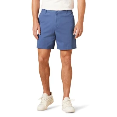 Bild av Amazon Essentials herr Classic Fit 17,78 cm Comfort Stretch Chino shorts, mörkblå, 38