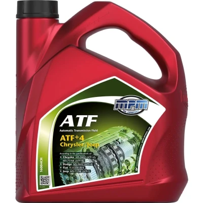 Bild av MPM ATF+4 Chrysler/Jeep 16004CH Automatlådeolja 10W 4l Röd FIAT: Freemont, CHRYSLER: 300C Sedan, Grand 5OYAGER 5, VOYAGER 4, JEEP: Cherokee I