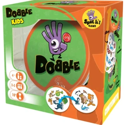 Bild av Asmodee 8231 Dobble Kids kortspel italienskt språk, 499 år