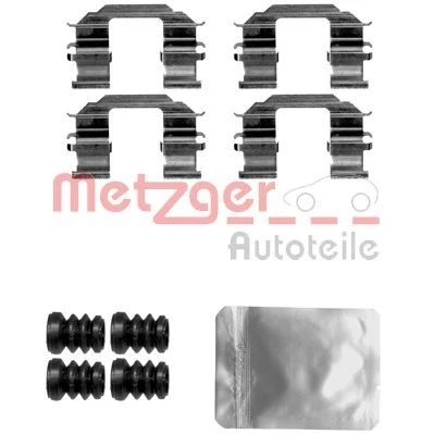 Bild av METZGER 109 1870 Kit d&#039;accessoires, plaquette de frein à disque CHEVROLET: Spark, Aveo / Kalos 3/5 portes