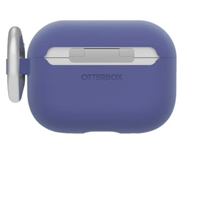 Bild av OtterBox Soft Touch Headphone Case för AirPods Pro (1:a gen / 2:a gen) &amp; 2, stöttåligt, fallskyddat, ultratunt, skyddande fodral Apple AirPods, Mörk Lila