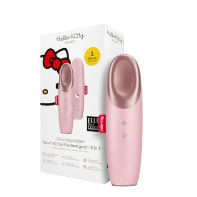 Bild av Geske WARM COOL EYE Energizer 6 IN 1 SMARTAPPGUIDED Ansiktsvård tillbehör, Storlek: One Size, Hello kitty pink