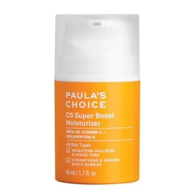 Bild av Paula&#039;s Choice C5 SUPER BOOST Nattkräm Åldersmotverkande Ansikte Fuktighetskräm med Vitamin C Mot Pigmentfläckar &amp; Ljusna Upp Huden Alla Hudtyper 50 ml