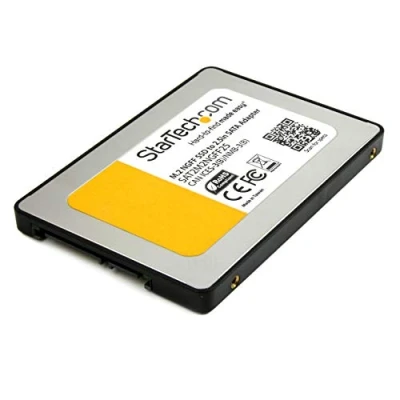 Bild av StarTech.com M.2 till SATA III adapter M2 SSD S ATA installationsram NGFF solid state enhet 2,5 tum seriell omvandlare 9,5 mm hög