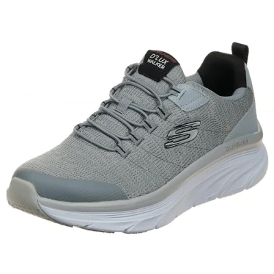 Bild av Skechers Herr D&#039;lux Walker Pensive Oxford, Grå/svart, 47.5 EU