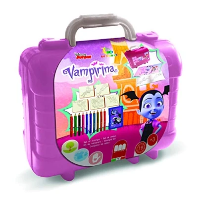 Bild av Multiprint resestämpelset, vampirina i resväska, 81 delar
