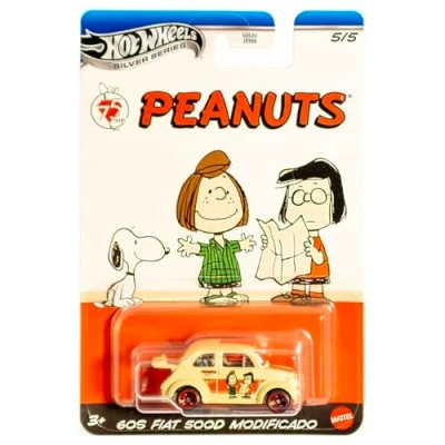 Bild av Hot Wheels Entertainment Peanuts 60 talet Fiat 500D Modificadon