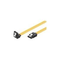 Bild av Goobay 95018 S ATA datakabel för HDD, SDD, 6 Gbit SATA L typ hane till 90 vinklad, 30 cm