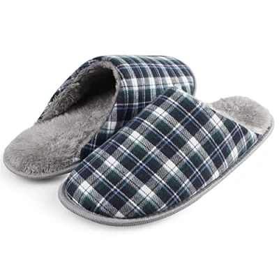 Bild av riemot Unisex mjuka plysch varma tofflor tofflor, Stil 8, 44/45 EU