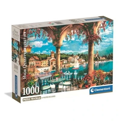 Bild av Clementoni Balcony view of Lake Como (1000)