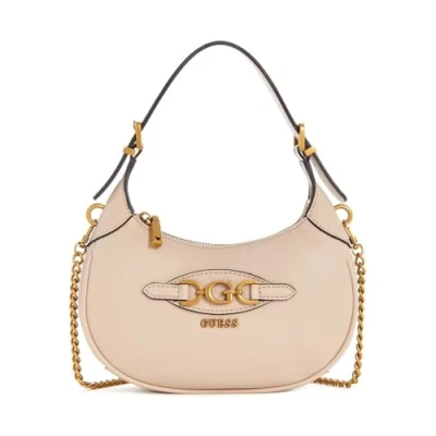 Bild av Guess Malva Mini Hobo väska för kvinnor, Ljusbrunt, One Size,