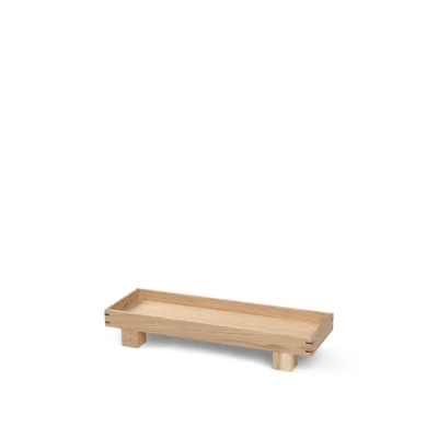 Bild av ferm LIVING Bricka Bon X, djup 12 cm, höjd 6 trä