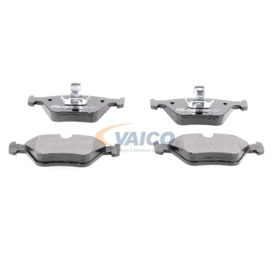 Bild av VAICO V20 4116 Jeu de plaquettes frein Q+, Première Monte Essieu avant préparé pour indicateur d&#039;usure, contact signal d&#039;usure exclu BMW: X3